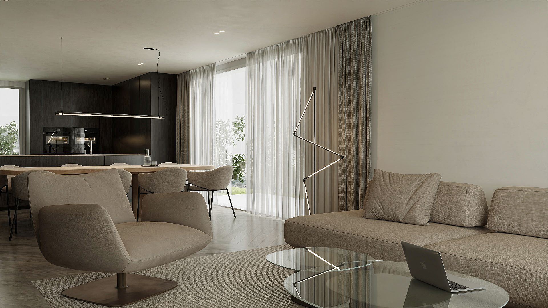contrast tones interior